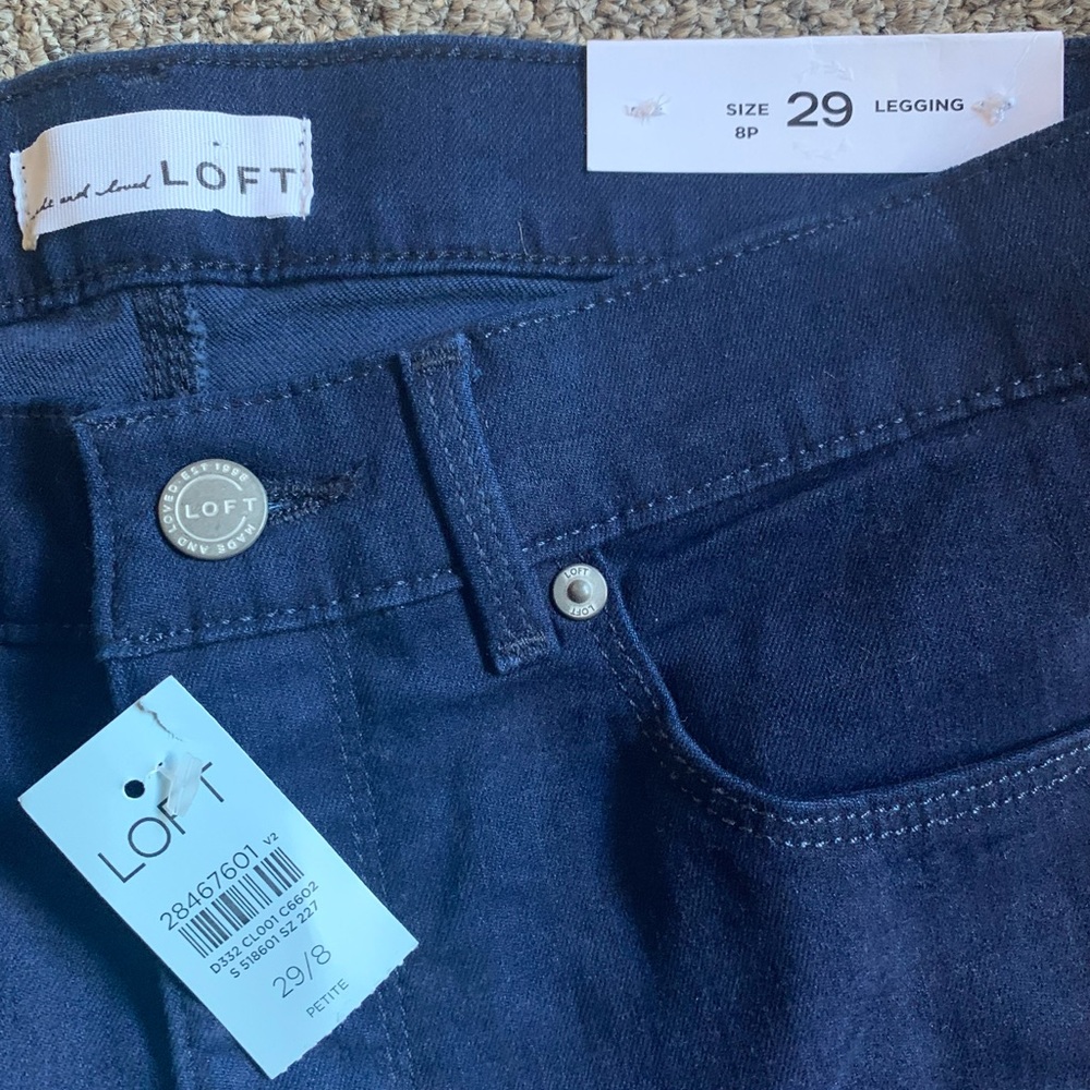 Misses/Juniors blue jean/chinos 8P 7piece lot 2NWT and EUC